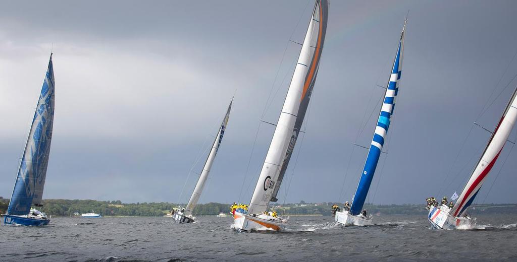The fleet raced 800 nautical miles to Saint-Petersburg, Russia  © onEdition http://www.onEdition.com